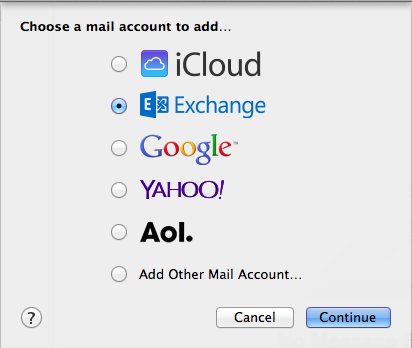 Configure Mac Mail for Office 365 .edu