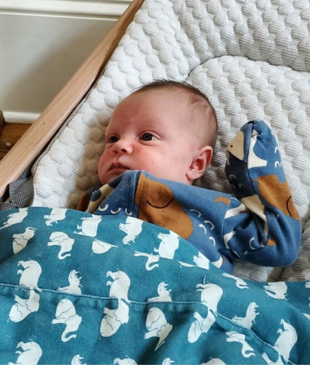 A picture of a small baby