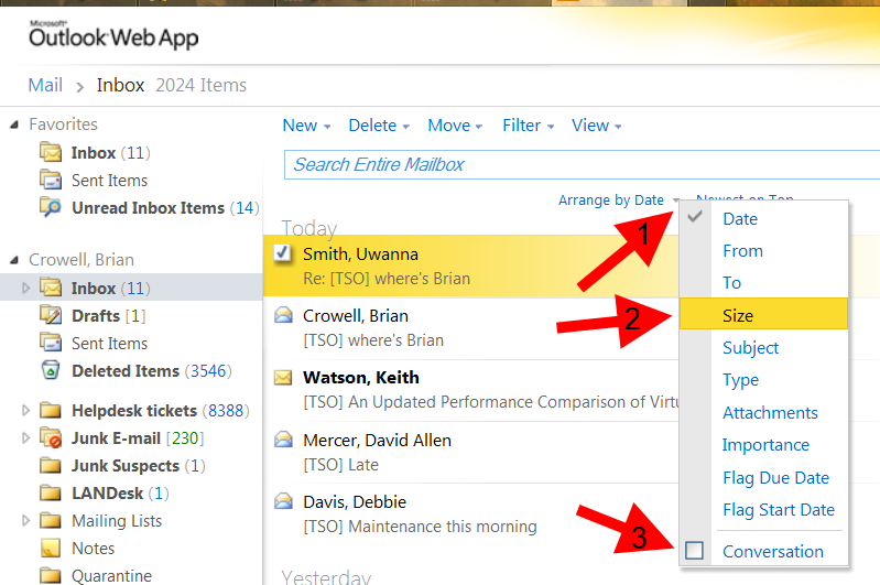 How to Search Outlook.com Email